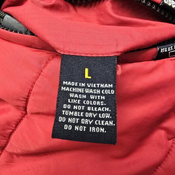 VTG Abercrombie 1892 Mountain Outerwear Full Zip Vest Mens Large Reversible READ - Picture 4 of 7